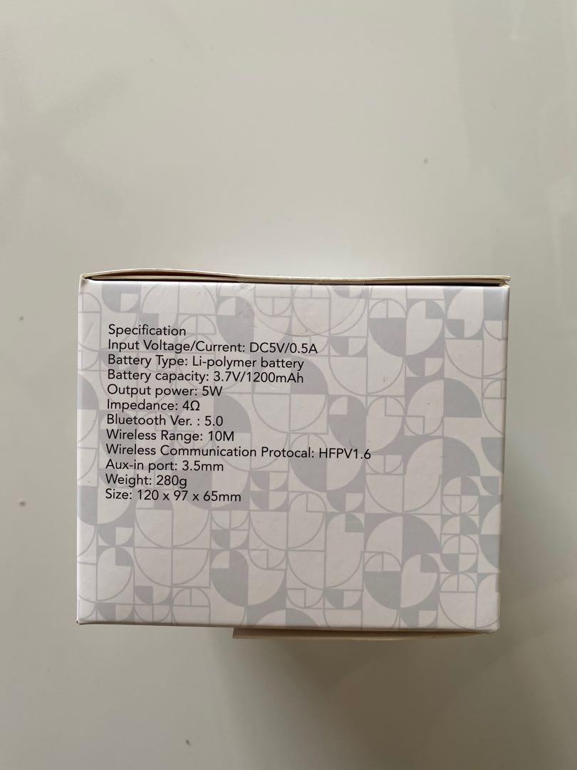 Nakamichi CRK3 Bluetooth clock radio alarm speaker, Audio, Soundbars