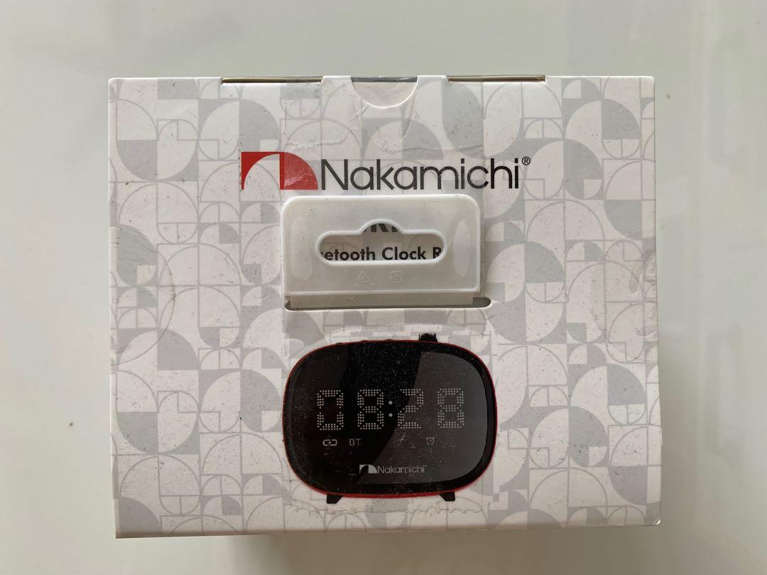 Nakamichi CRK3 Bluetooth clock radio alarm speaker, Audio, Soundbars