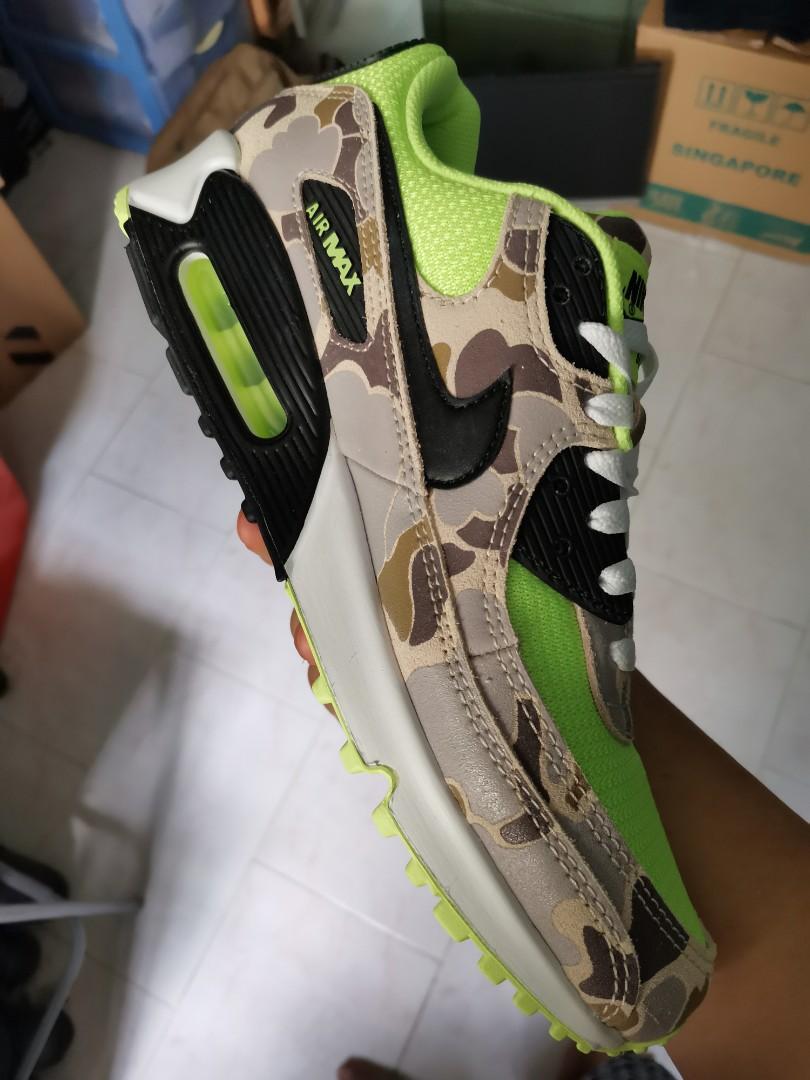 nike air max 90 camo green