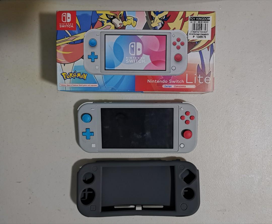 Nintendo Switch Lite Pokemon Ed Video Gaming Video Game Consoles Nintendo On Carousell