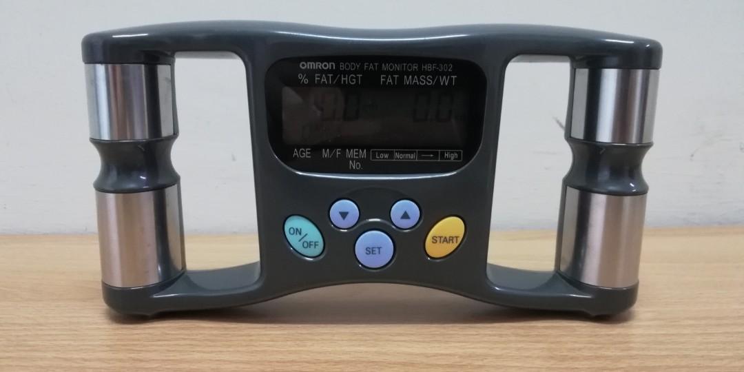 Omron Body Fat Monitor HBF302, Health & Nutrition, Health Monitors