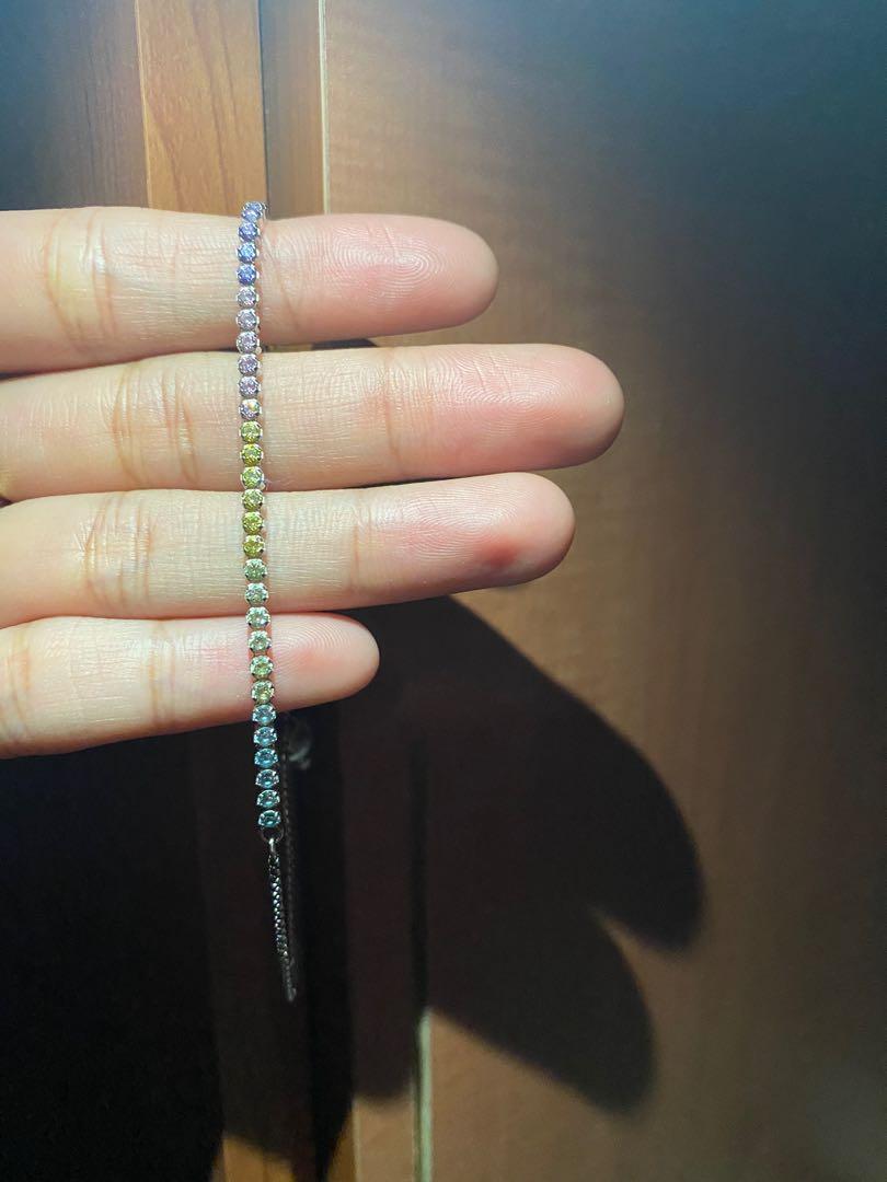 Pandora multi coloured bracelet top