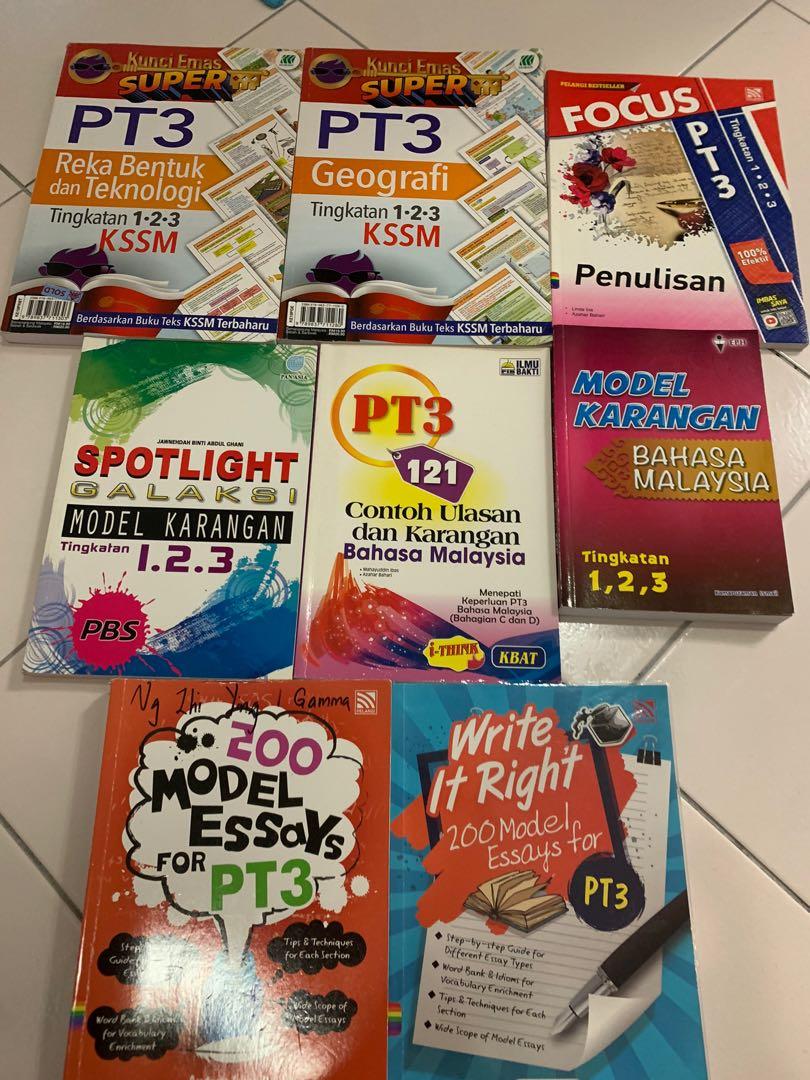 Pt3 Reference Books For Bm English Geography Reka Bentuk Textbooks On Carousell