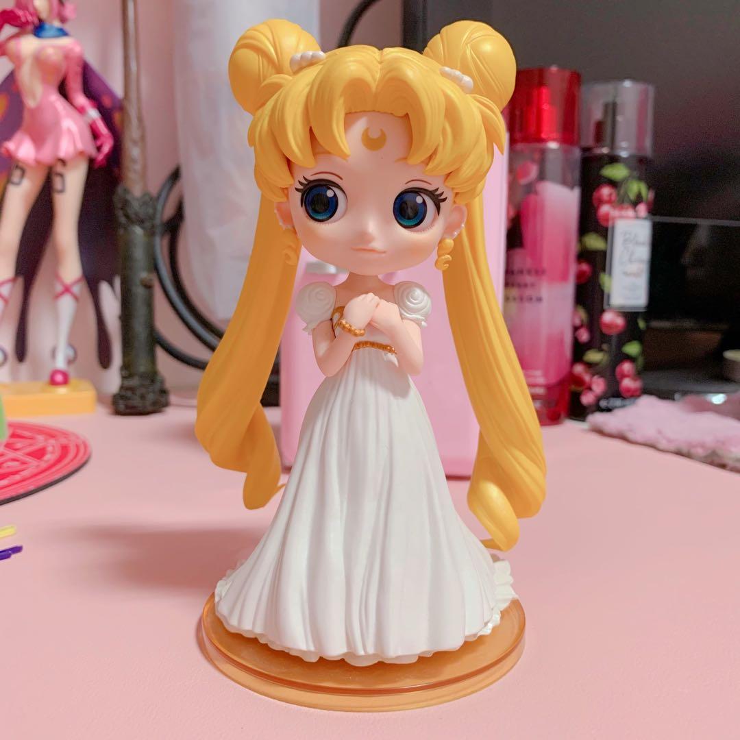 Q Posket Sailor Moon Princess Serenity Toys Games Bricks Figurines On Carousell