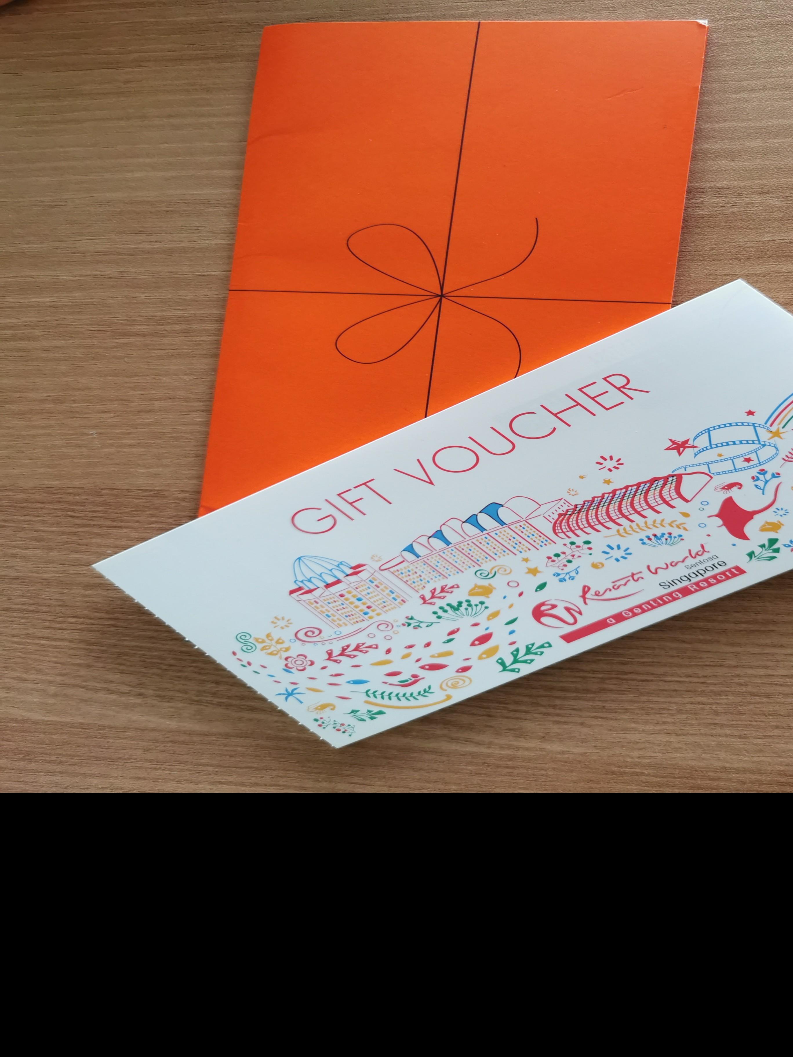 Resort World Sentosa 0 Gift Voucher Entertainment Gift Cards Vouchers On Carousell Resort World Sentosa 0 Gift Voucher Entertainment Gift Cards Vouchers On Carousell