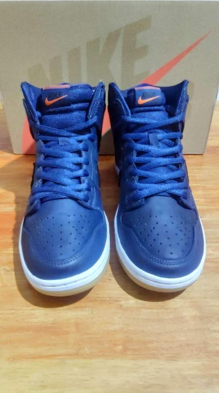 dunk high navy gum