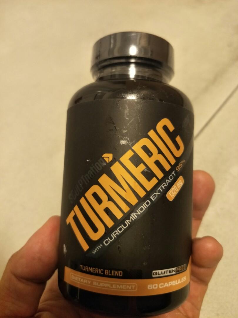 SCULPTnation Turmeric, Health & Nutrition, Health Supplements, Vitamins
