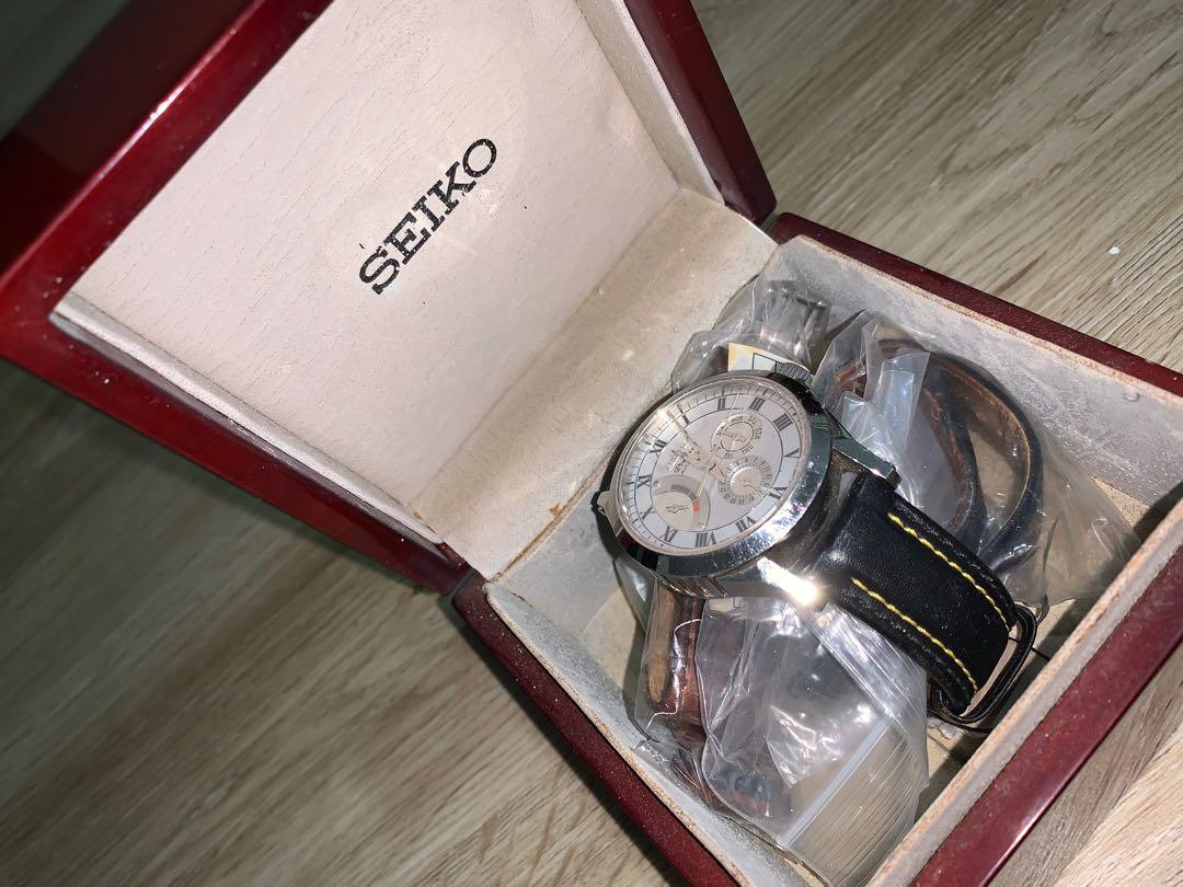 Seiko Premier Automatic Watch , Men's Fashion, Watches &  Accessories, Watches on Carousell