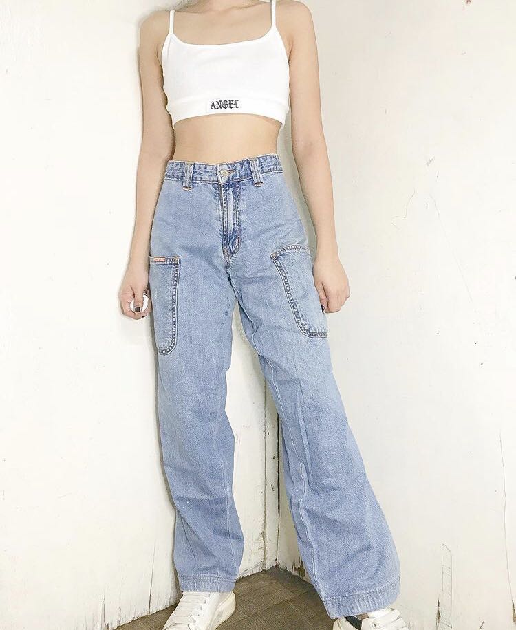 soft baggy jeans