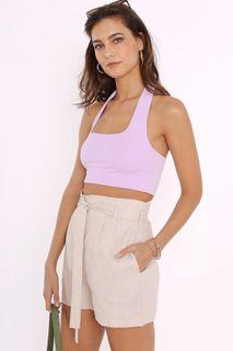 Supergurl Hilton Halter Lilac