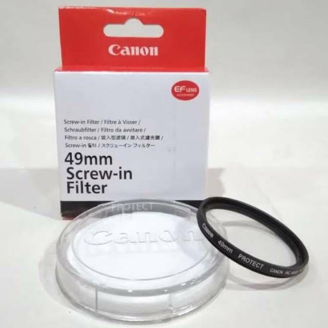 Uv Filter Canon 49mm For Ef 50mm 1,8 Stm Lens, Photography, Lens & Kits