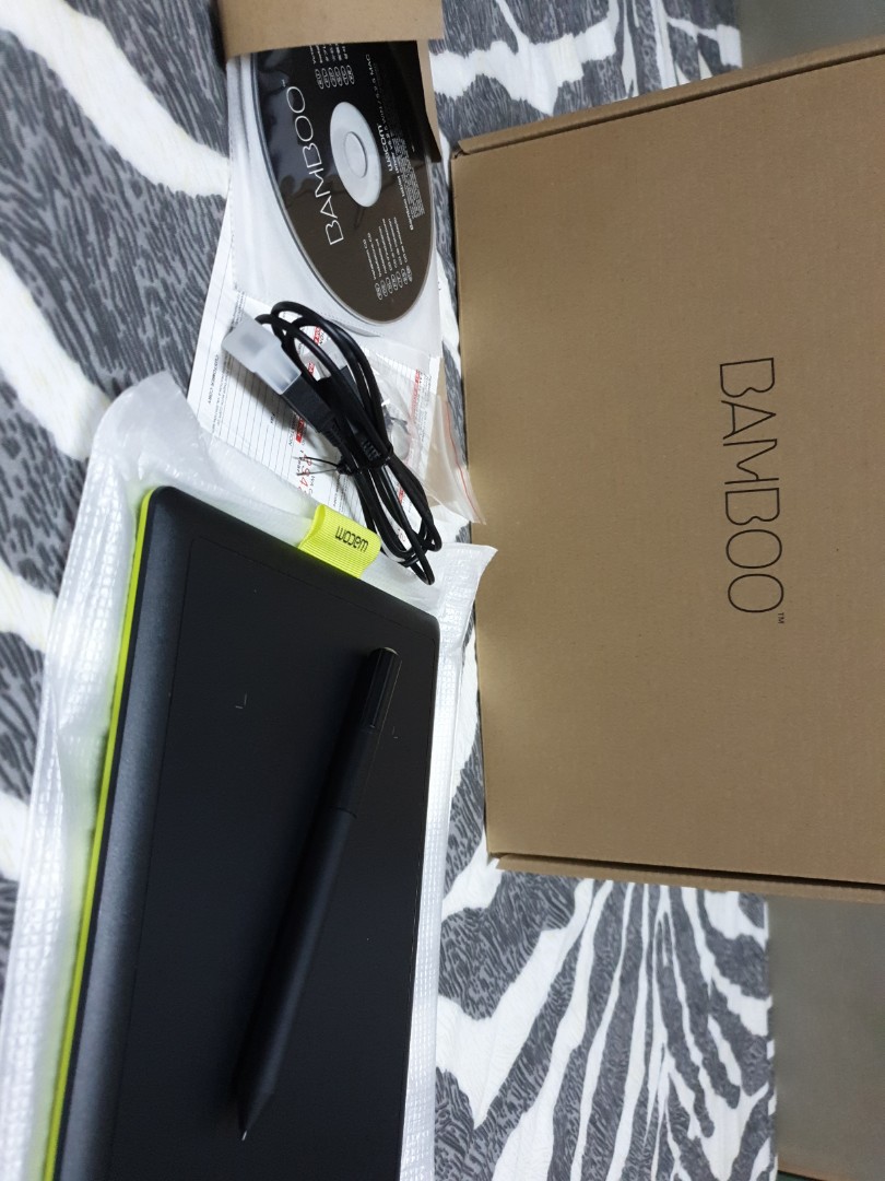 Wacom Bamboo Pen Tablet CTL-470 Digital Art Drawing, Computers & Tech ...