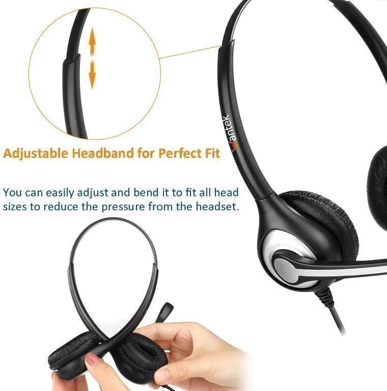 headset for office phone with jack