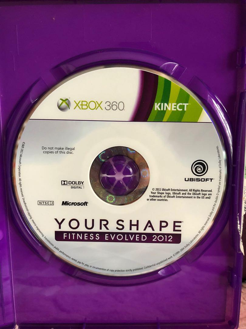 Your Shape: Fitness Evolved 2012 Xbox 360 Kinect
