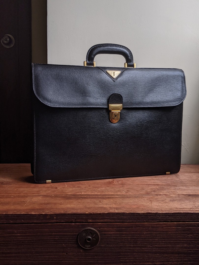Yves saint deals laurent briefcase