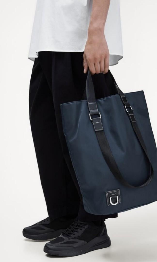 Zara mens tote bag best sale