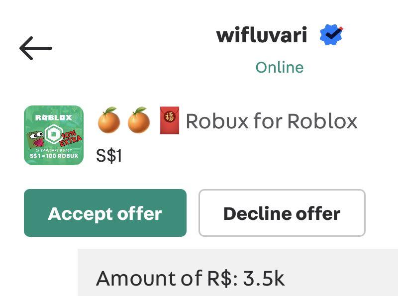 $30 Roblox Gift Cards, Video Gaming, Gaming Accessories, Game Gift Cards &  Accounts on Carousell