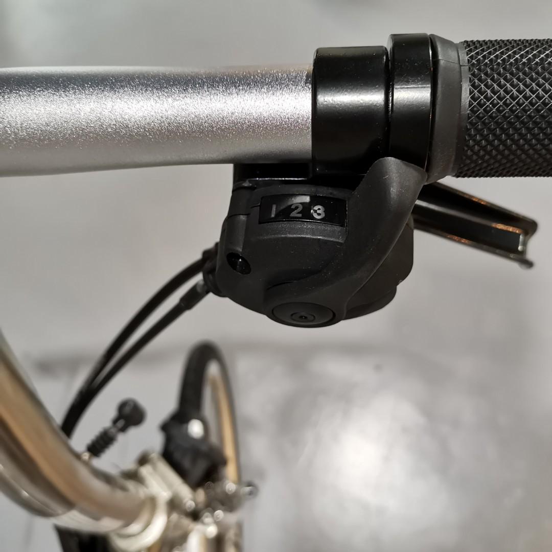 3sixty chrome steel folding bike top
