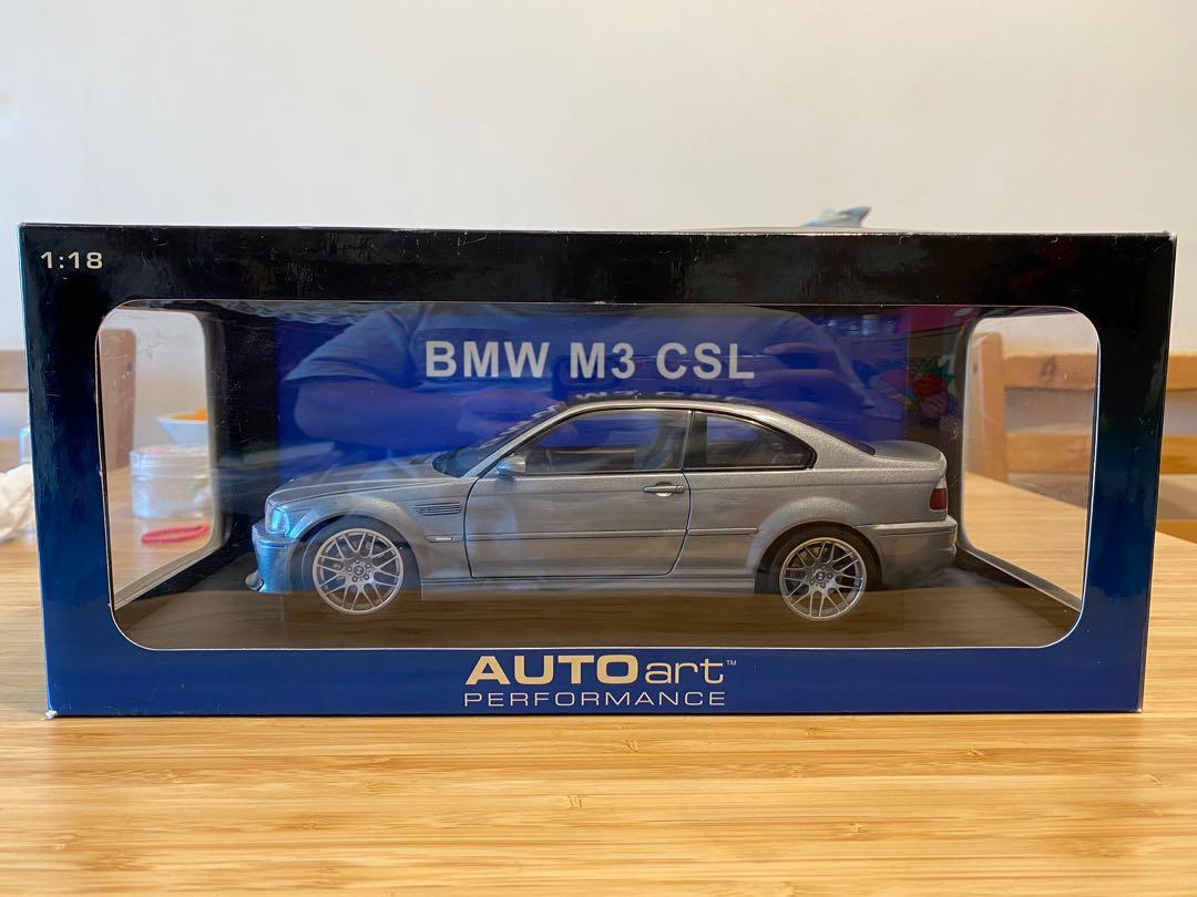 1/18 AUTOart BMW M3 (E46) CSL 本体のみ - ミニカー