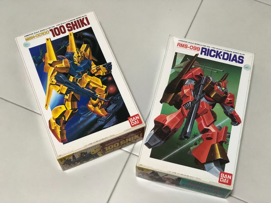 FLASH! Bandai Zeta Gundam & Gundam ZZ Series Plastic Model Kits