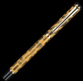 BAOER 801 Young Pretty Wild Brown Barrel Black Leopard M Nib Roller Ball Pen New Losing money selling