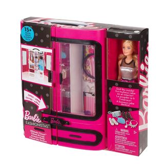 Barbie Fashionistas Ultimate Closet, Doll & Accessories