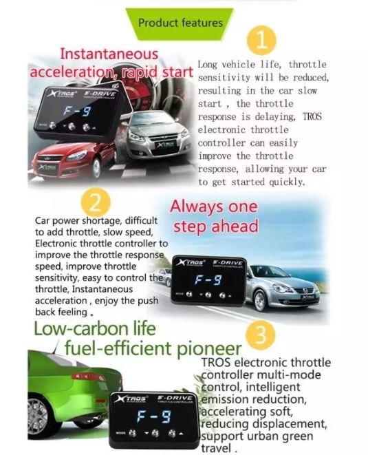 [BNIB] XTROS 5Drive Electronic Throttle Controller for BMW, Car