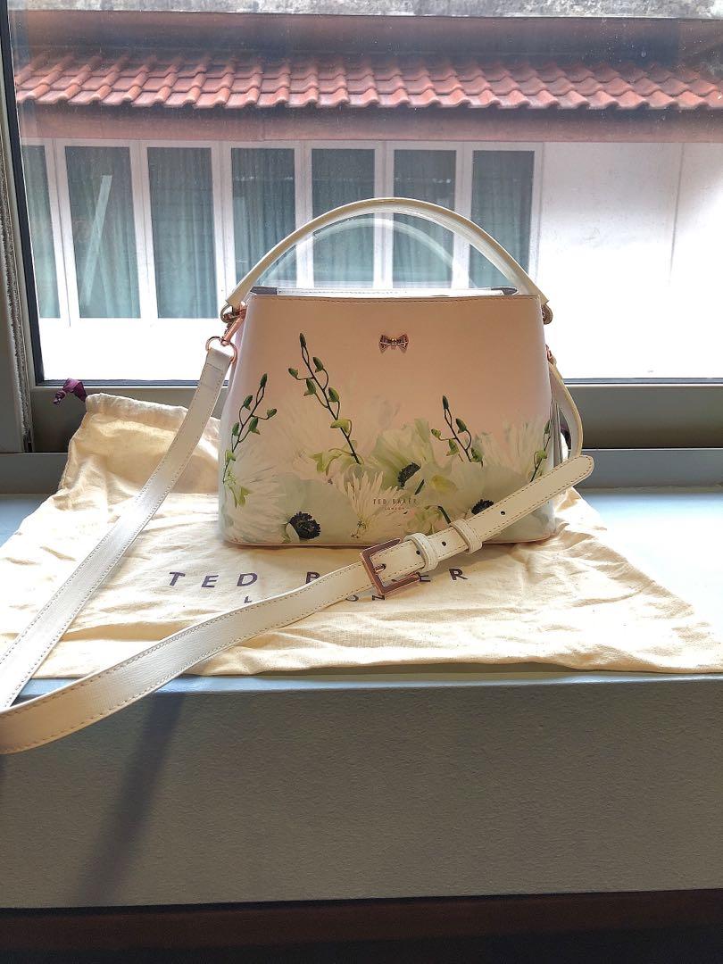 Brand new! Ted Baker pink floral leather handbag sling bag wallet clutch  Tory Burch prada, Women's Fashion, Bags & Wallets, Cross-body Bags on  Carousell