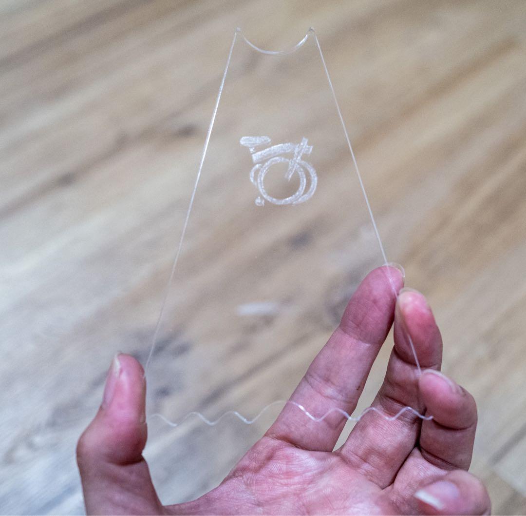 Brompton Invisible Transparent Magic Acrylic Bike Stand Made to