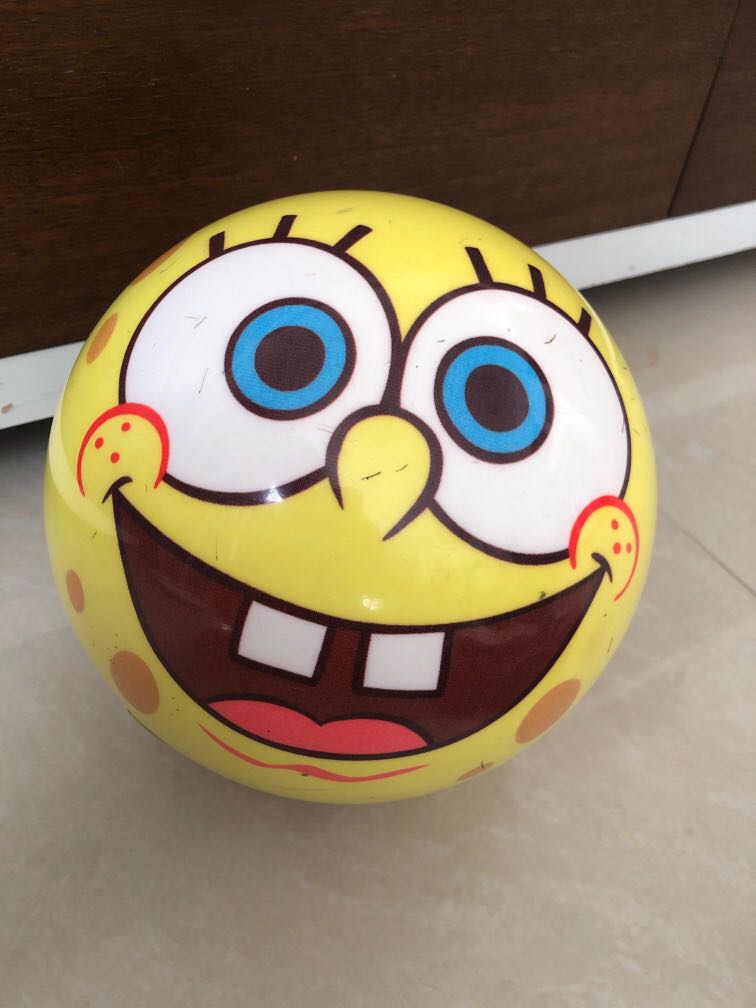 Brunswick Ltd Edtn Spongebob Bowling Ball 14Lbs, Sports Equipment