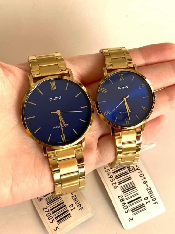 Casio pair watches for couples sales