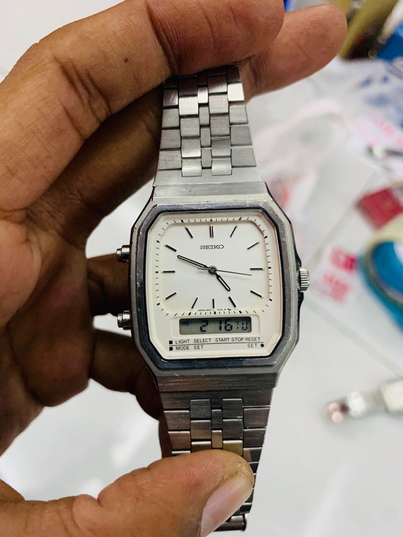 CASIO VINTAGE ANA-DIFGI H601-5070, Men's Fashion, Watches & Accessories,  Watches on Carousell