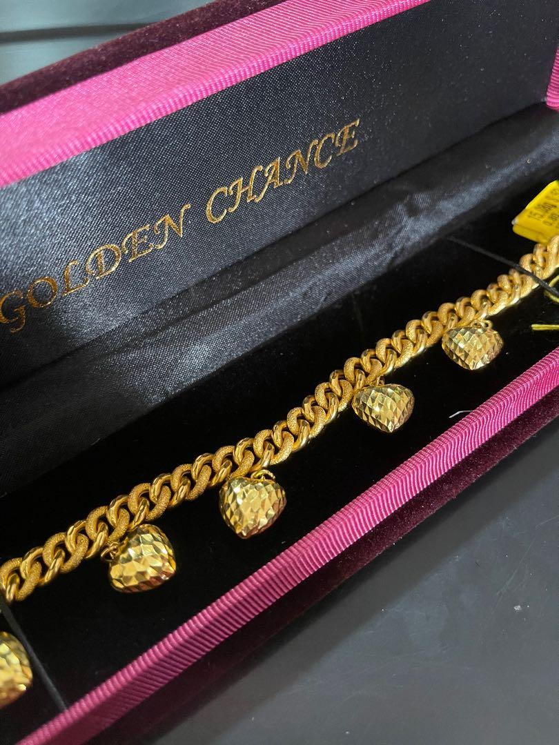 Golden chance bangle shop price