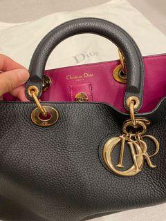 Christian Dior Diorissimo (Black/Fuschia, Large)