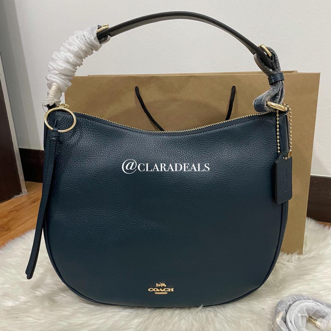 Coach sutton hobo clearance peacock