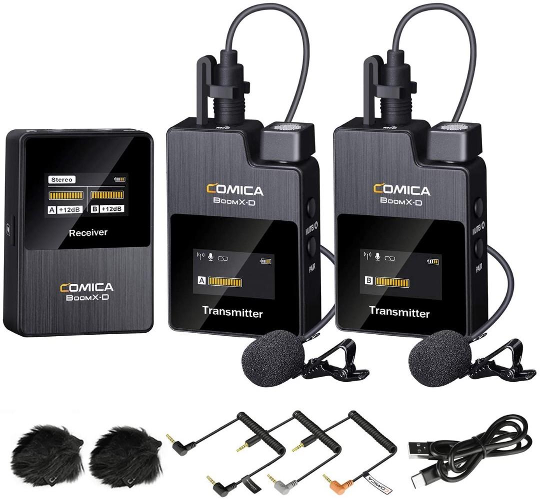 Comica Boom XD (D2) wireless microphone, Photography, Photography