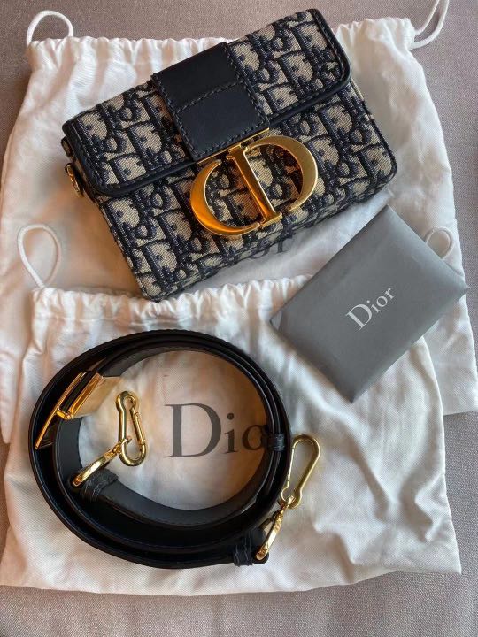 Dior 30 Montaigne mini box, Luxury, Bags & Wallets on Carousell