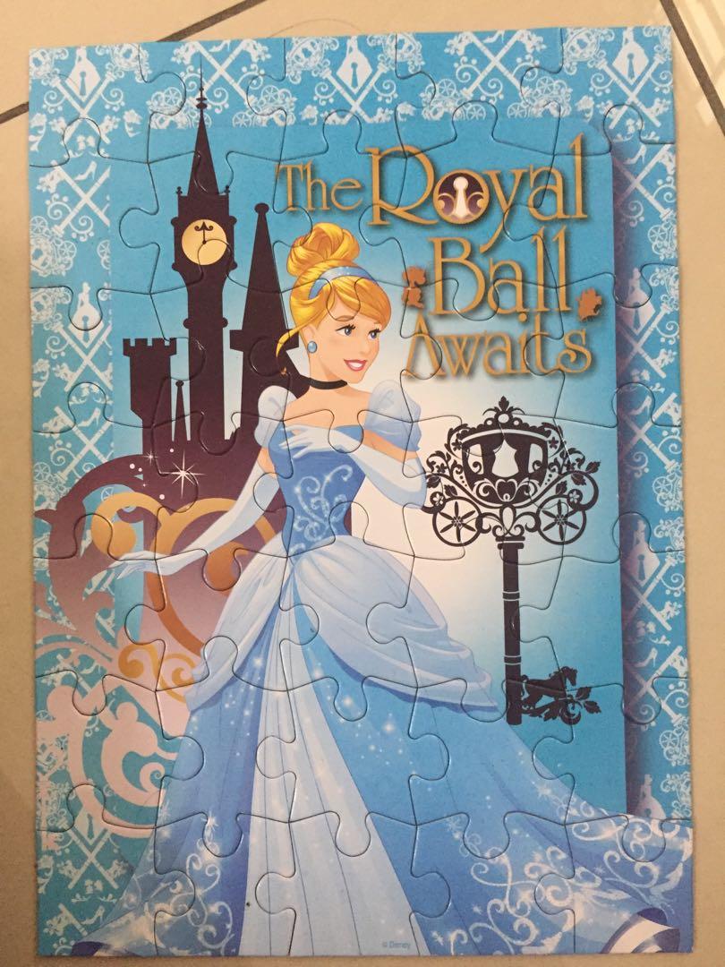 Disney Princess 8 Puzzle Pack Hobbies Toys Toys Games on Carousell