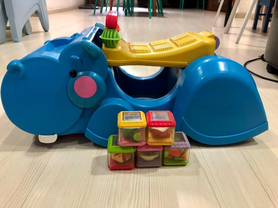 Fisher Price Gobble and Go Hippo walker Hobbies Toys Toys