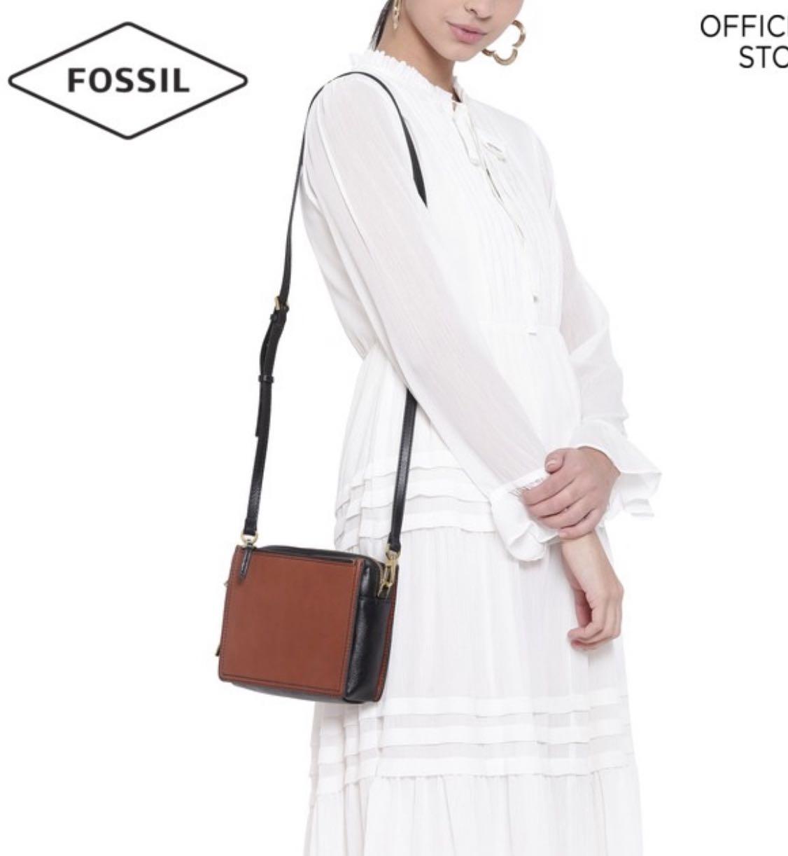 Fossil Campbell Sling Crossbody Bag Women s Fashion Bags Wallets Cross body Bags on Carousell