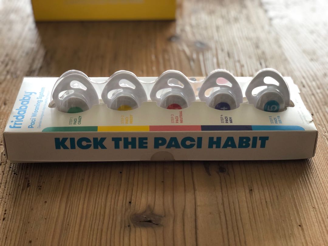 Frida baby pacifier weaning system, Babies & Kids, Nursing & Feeding