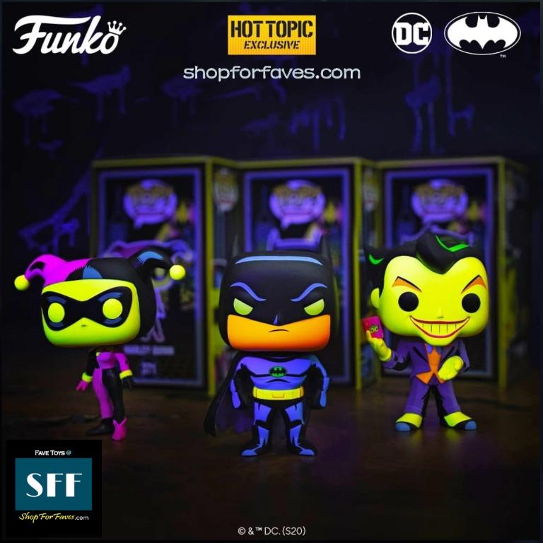 hot topic batman black light