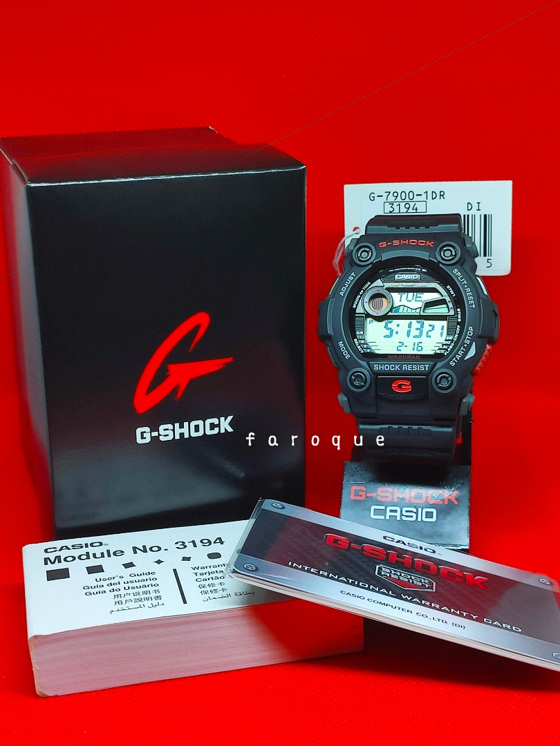 G shock mat moto hitam 2025