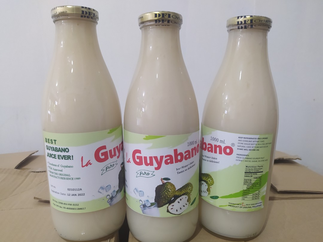 Guyabano Juice Health Nutrition Health Supplements Health Food Drinks Tonics On Carousell