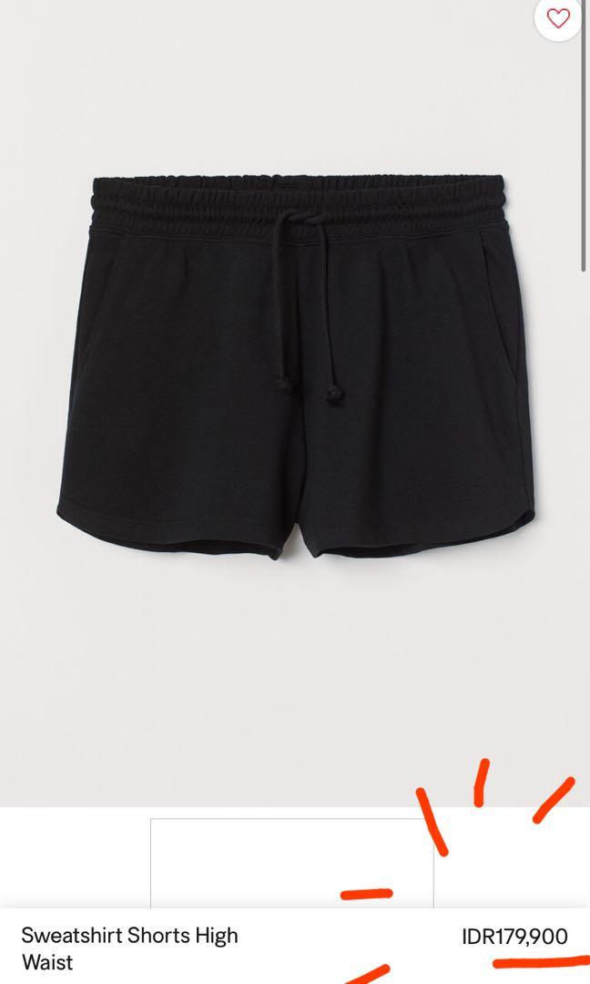 H\u0026M divided high waist shorts [BEST 