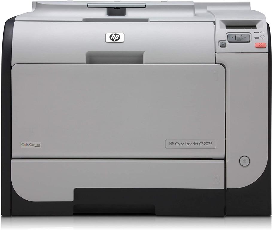 HP CP2025DN Color LaserJet Printer (Category: Printers, Scanners & Copiers) located in San Mateo. Submitted by Babyfume (Listing ID 1069755240, Image 2). Description: AUTHENTIC HP BOUGHT IN THE MIDDLE EAST Expandable Memory Built in Wired Networking The HP Color LaserJet CP2025dn Printer uses four individual print cartridges: black, cyan, yellow and magenta. Two-sided printing referrence: https://www.amazon.com/HP-CB495A-ABA-HP-CP2025DN-Color-Las
