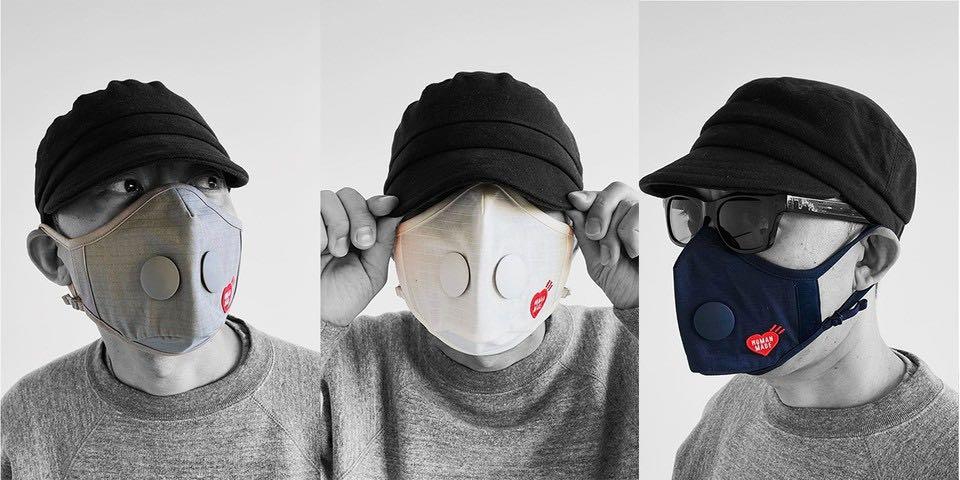 Human made x airinum urban air mask 2.0 現貨白色M, 健康及營養食