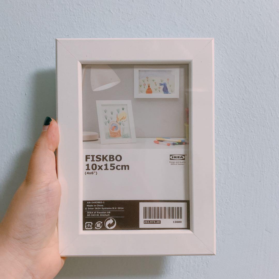 FISKBO Frame, white, 4x6 - IKEA