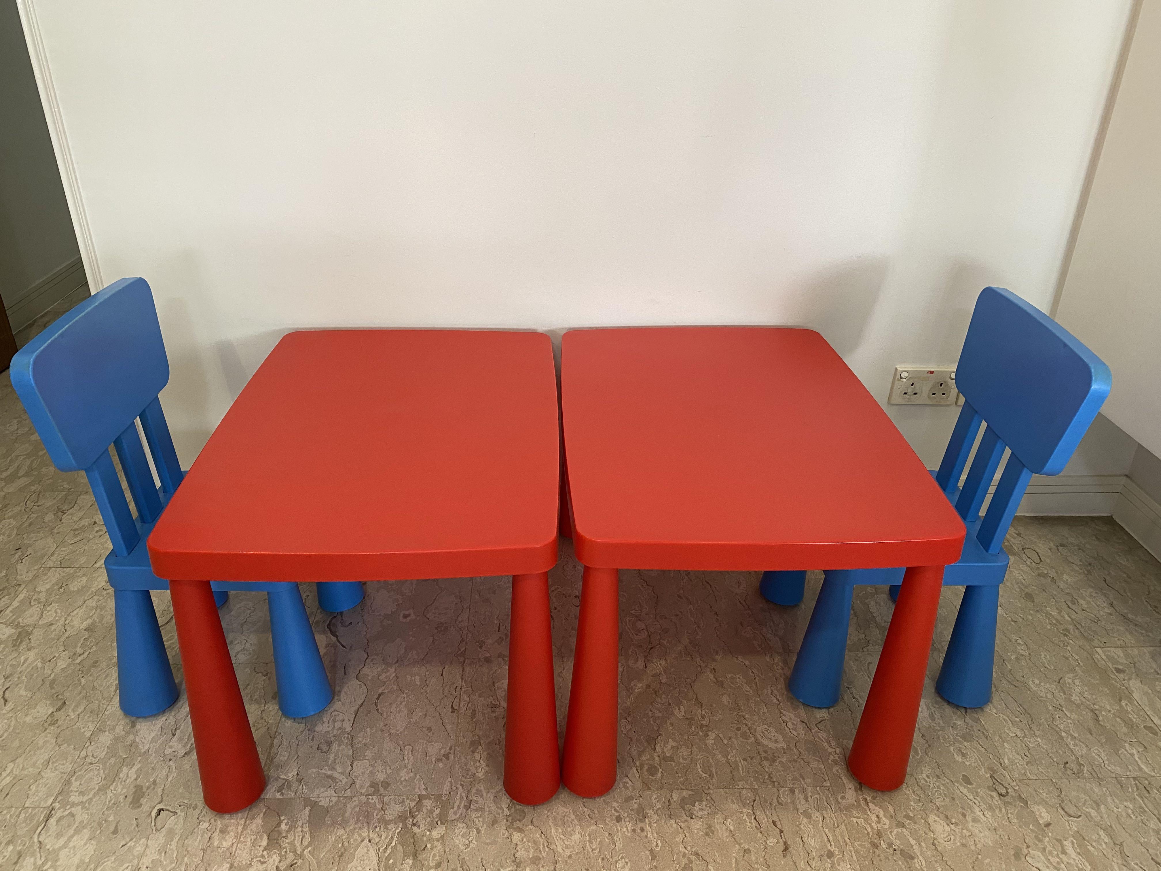 ikea mammut children tables and chairs furniture tables chairs on carousell