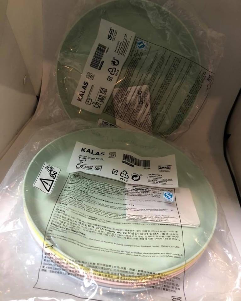 Ikea Plastic Plates, Furniture & Home Living, Kitchenware & Tableware
